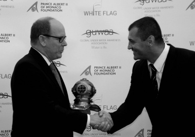 H.S.H. Prince Albert II of Monaco and Kristijan Curavić, OACM President